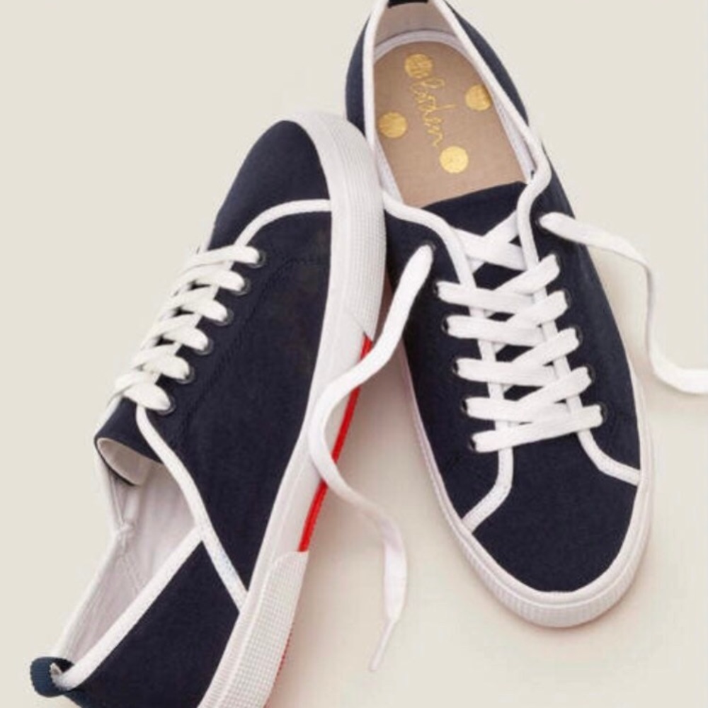 Boden canvas fashion sneakers